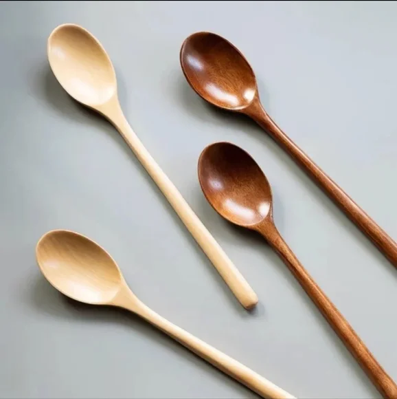 NWT 6pc Wooden Spoons - Picture 2 of 3